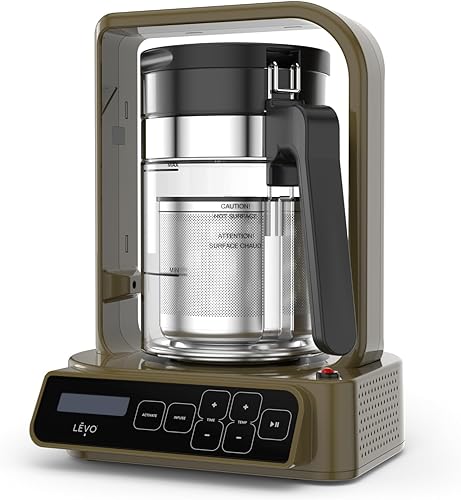 LēVO C - Máquina de infusión de aceite de hierbas y mantequilla para lotes grandes, descarboxilador botánico y máquina infusora de aceite, sin