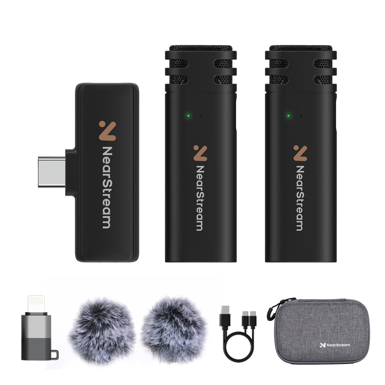 Amazon.co.jp: NearStream ピンマイク ワイヤレスマイク iPhone