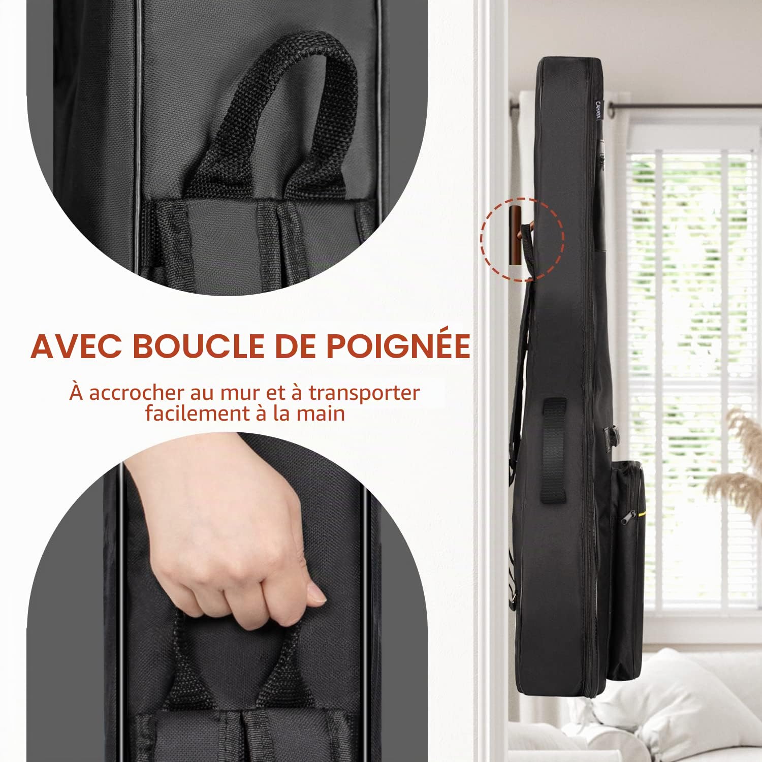 CAHAYA Housses pour Guitare Acoustique Imperméable