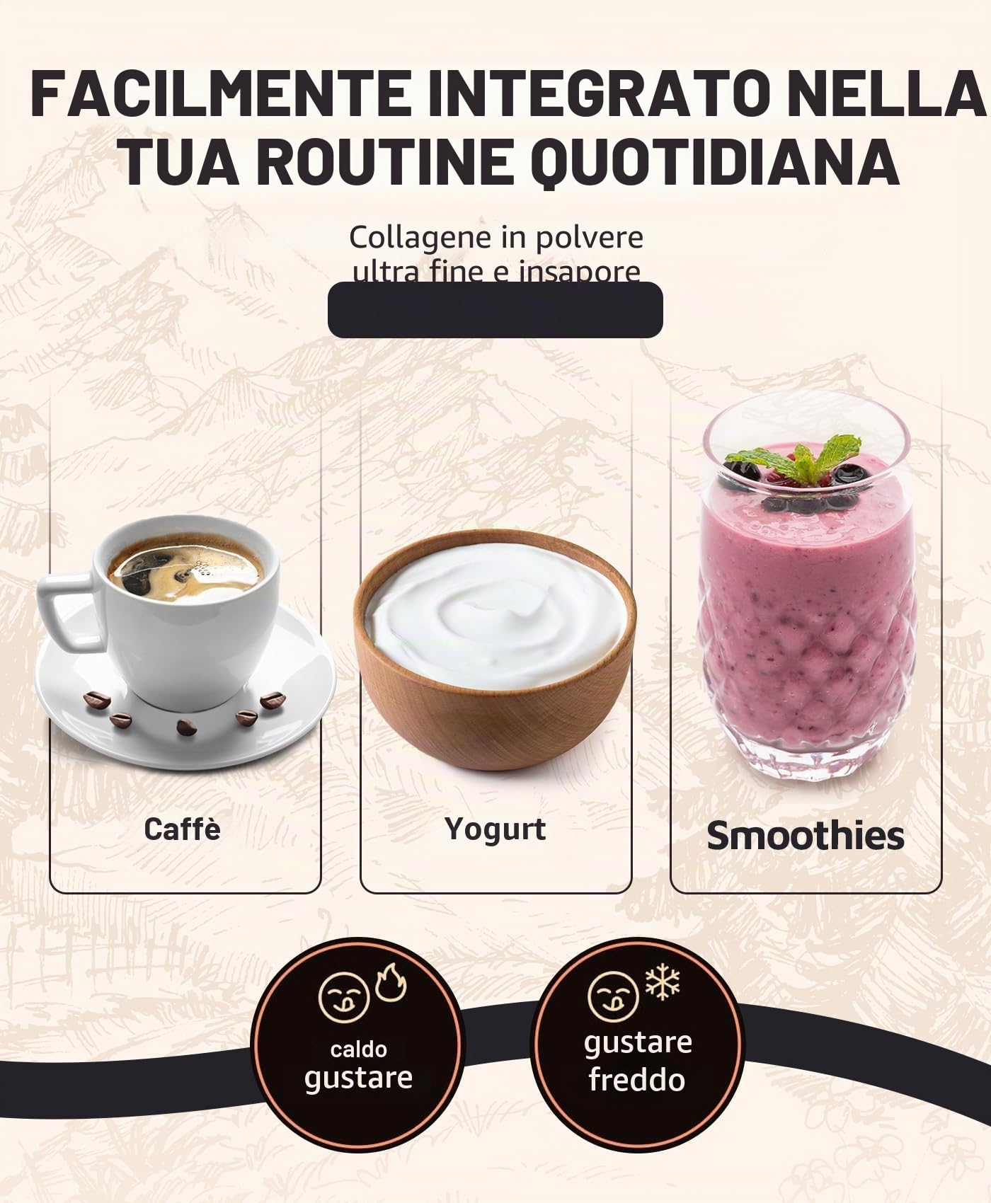 Carnivoro Polvere di collagene di manzo [450 g] – Idrolizzato di collagene premium dalla Svizzera – Peptidi tipo 1 e 3 – Ottima solubilità – insapore