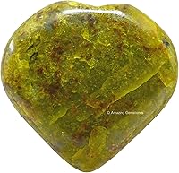 Vista 25 de Amazing Gemstone Piedra de Palma de Corazón de Cristal de Chakra - Piedra de Masaje de Bolsillo para Preocupación para Equilibrio Natural de Chakras