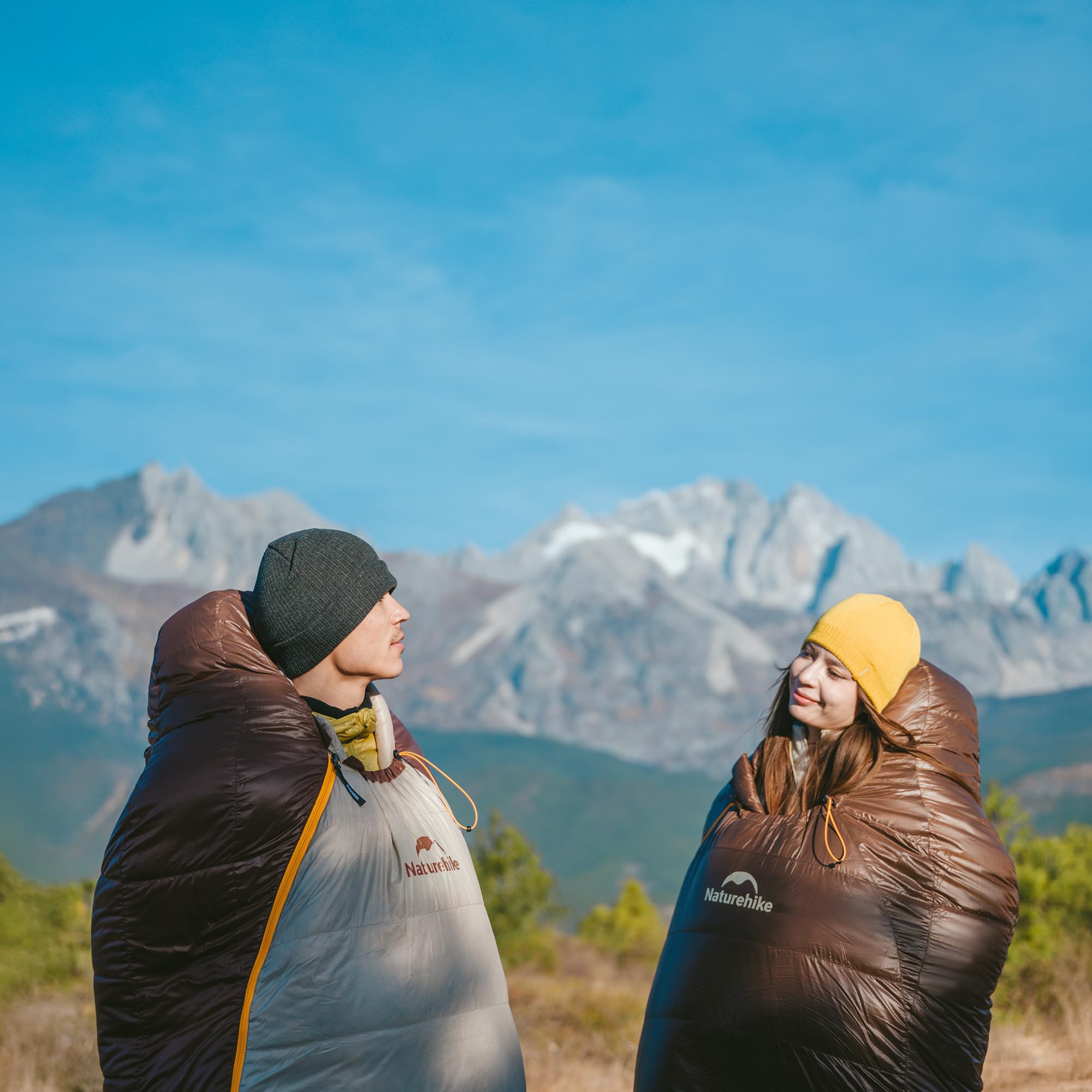 Naturehike Snowbird śpiwór typu mumia z puchu kaczego, outdoorowy, profesjonalny śpiwór kempingowy, uniseks – śpiwór dla dorosłych