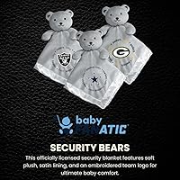 Vista 2 de Baby Fanatic NFL - Manta de oso de seguridad unisex para bebé