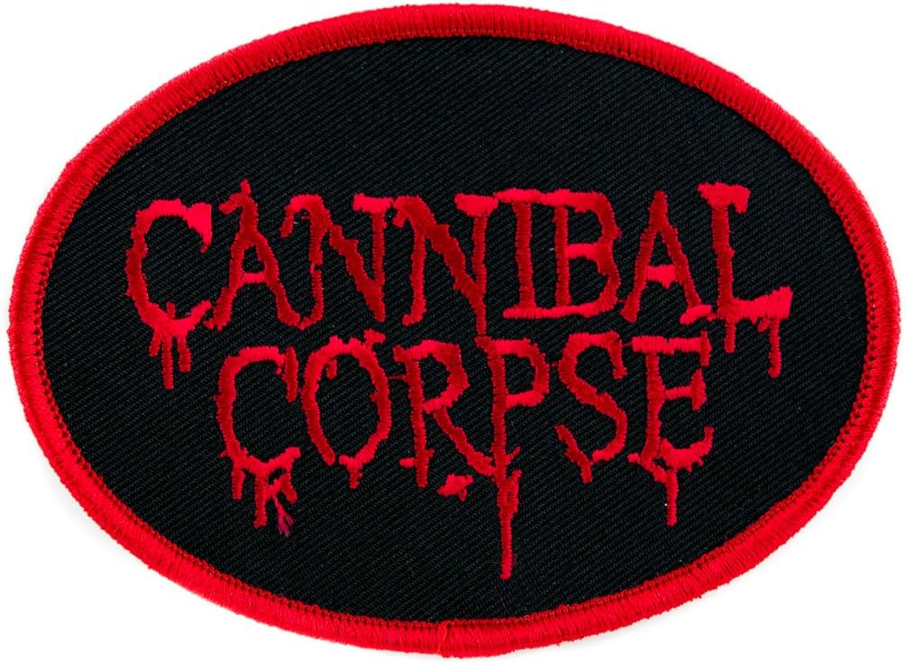 Cannibal Corpse Patch Iron on Applique Butchered at Birth Heavy Death Metal Clothing