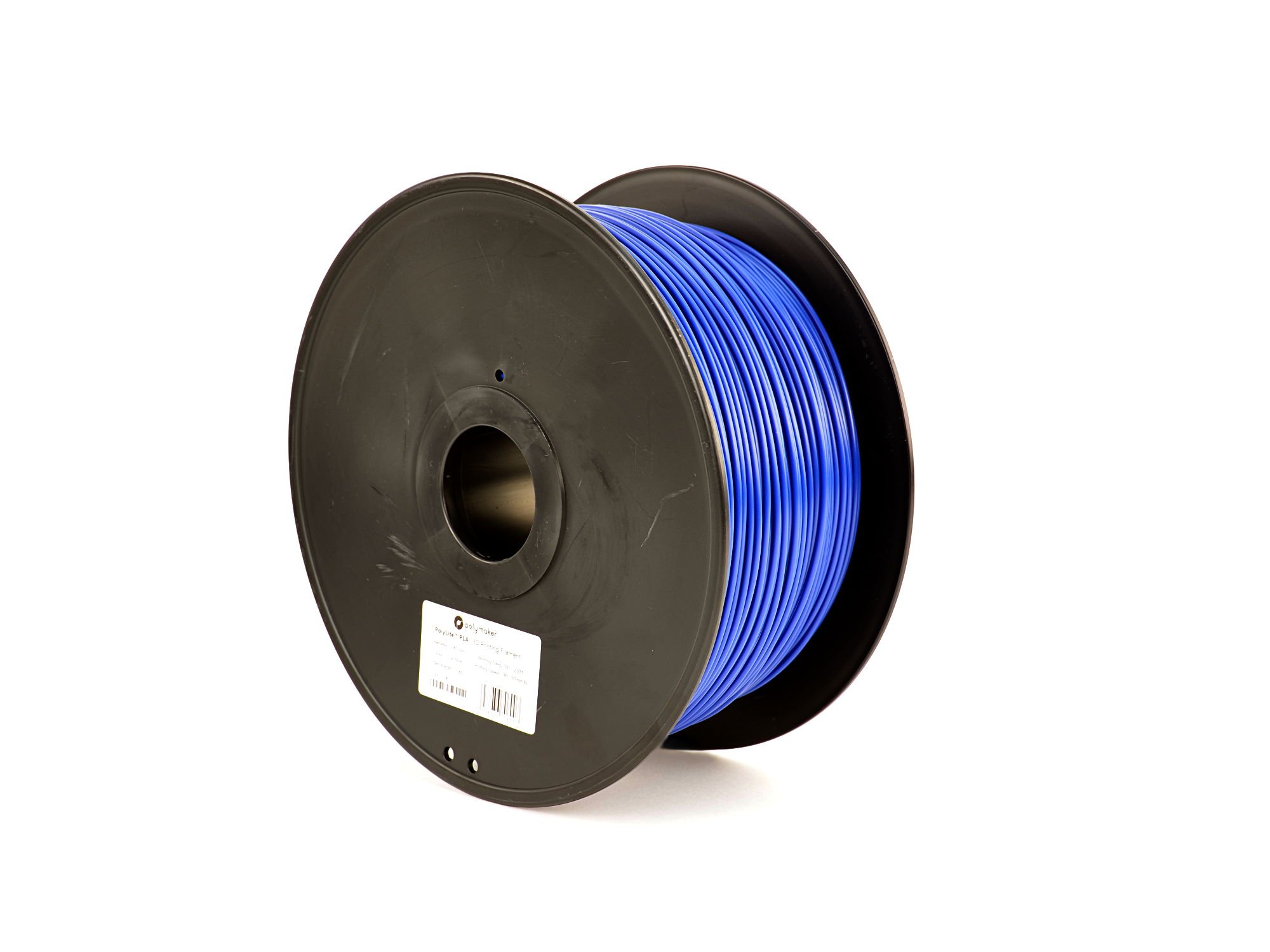 LulzBot PolyLite PLA, 2.85 mm 3 kg Reel Polymaker, 3 mm Diameter, True Blue