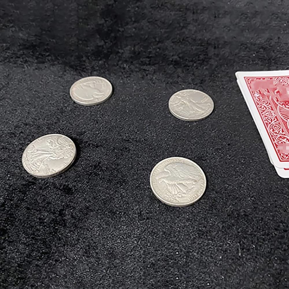 Amazon.com: ZQION Mist Coin Set by Jimmy Fan Magic Tricks Coin