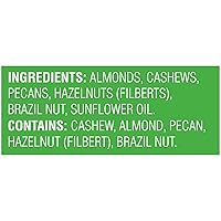 Vista 3 de Sincerely Nuts Nueces mixtas tostadas y sin sal (2 libras) de almendras, anacardos, nueces de Brasil, avellanas y nueces pecanas, vegano, kosher