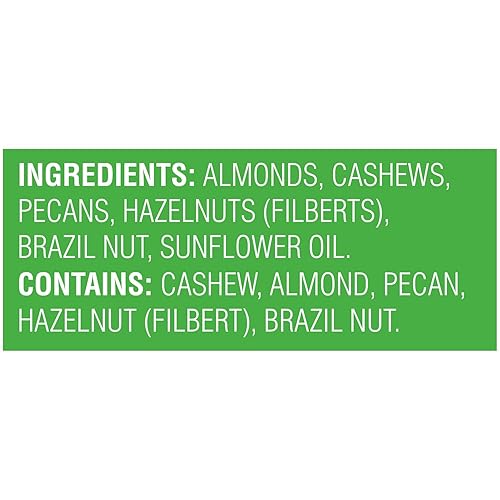 Miniatura 4 de Sincerely Nuts Nueces mixtas tostadas y sin sal (2 libras) de almendras, anacardos, nueces de Brasil, avellanas y nueces pecanas, vegano, kosher y