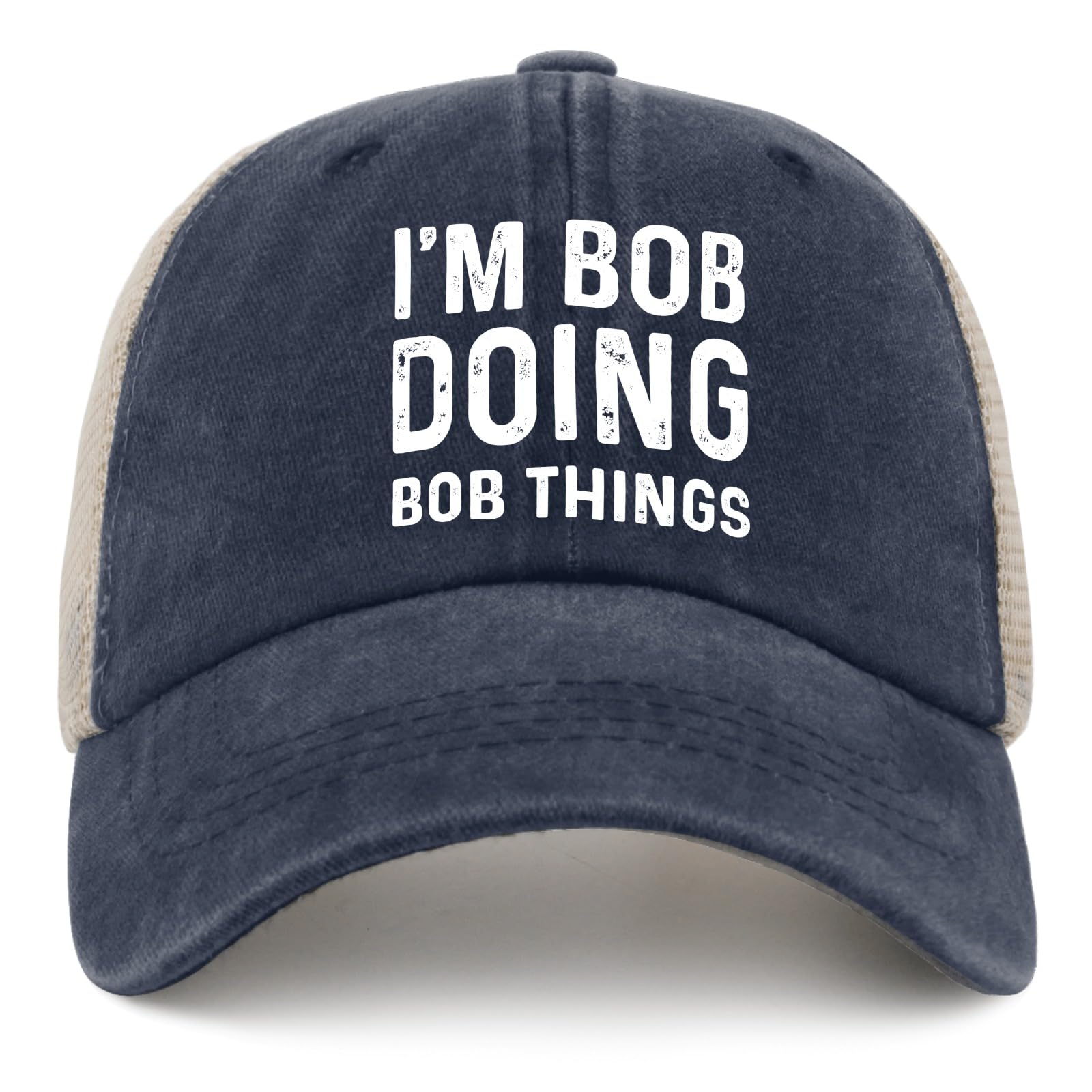 BUINGBFGIm Bob Doing Bob Things Hat for Men Baseball Caps Trendy Caps