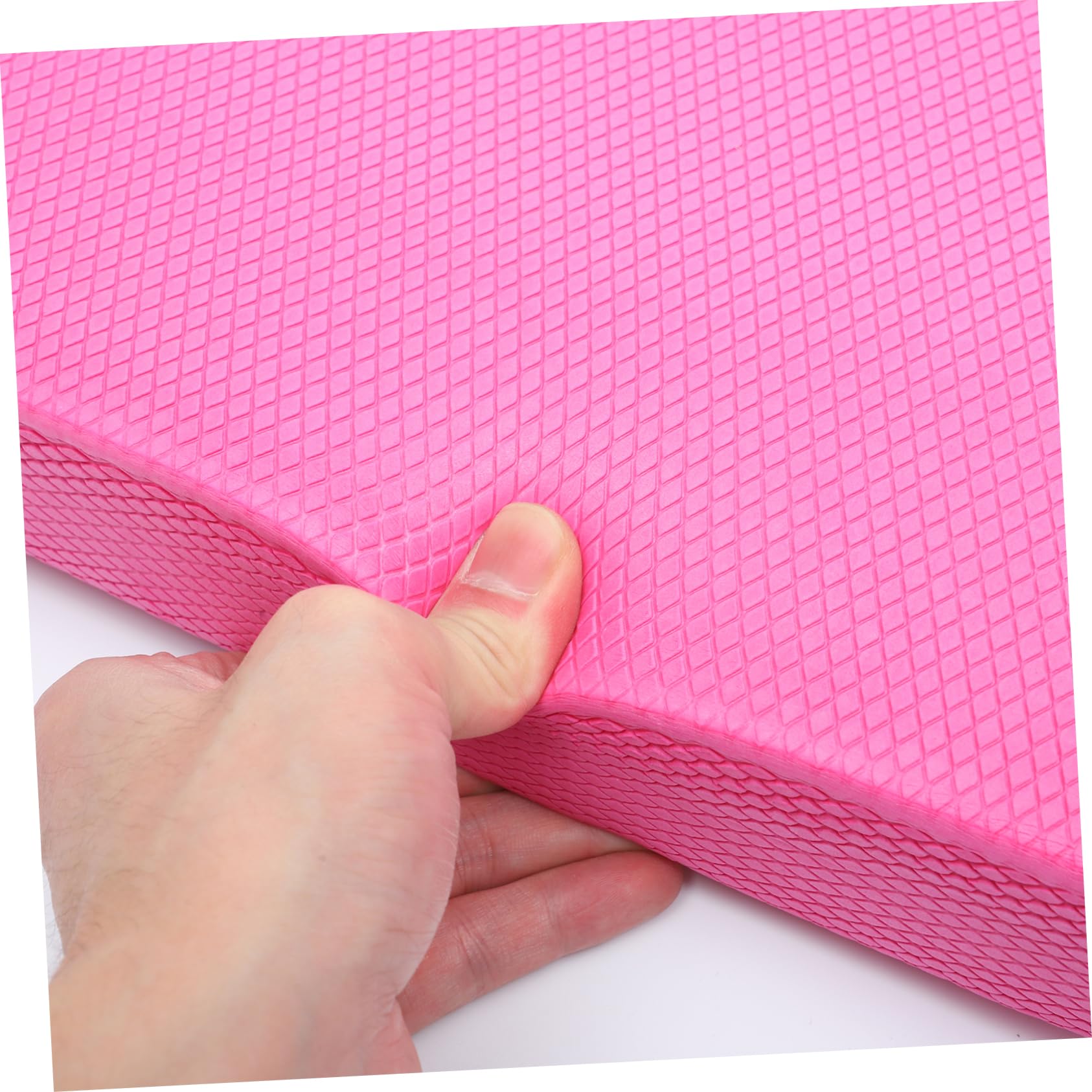 UKCOCO Almohadilla De Equilibrio Ecológica Disco De Equilibrio Cojín De Estabilidad Soporte para y Tobillos Ejercicios De Yoga Entrenamiento De Core Rehabilitación
