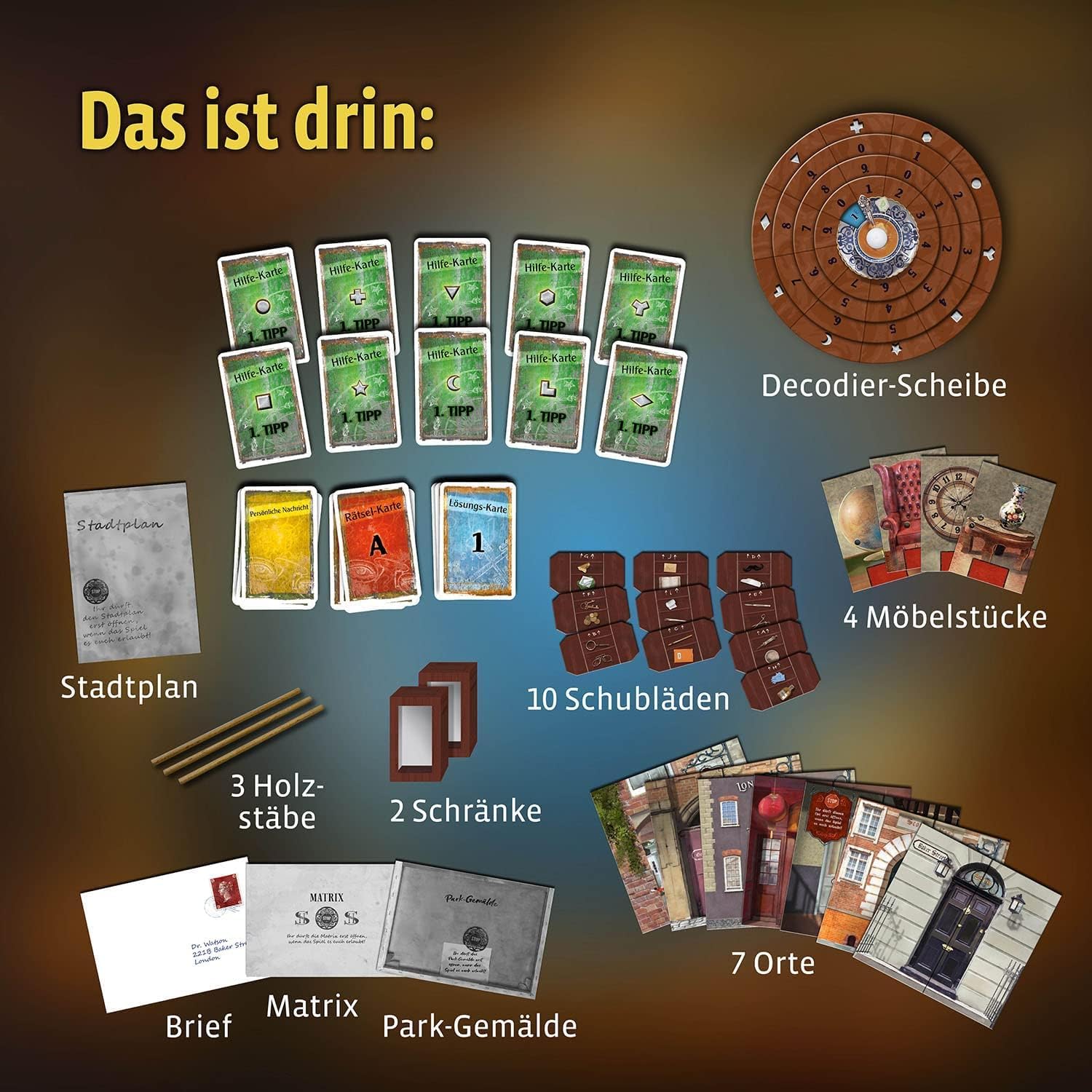 EXIT® - Das Spiel: Das Verschwinden des Sherlock Holmes (F)