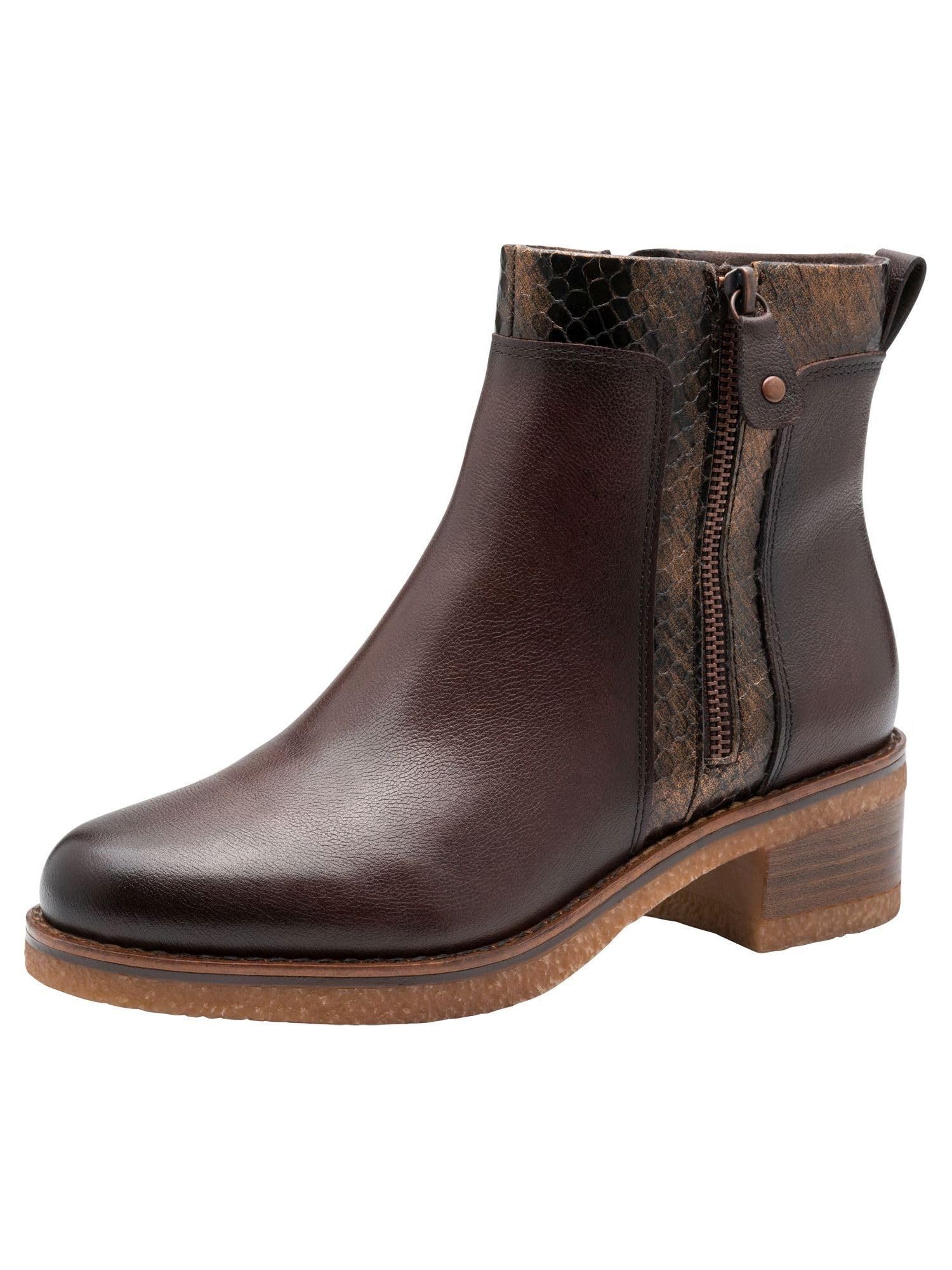 Marco Tozzi Women's 2-25064-43 Fashion Boots, Mocca Comb, 38 EU, Mocca Comb, 6 UK