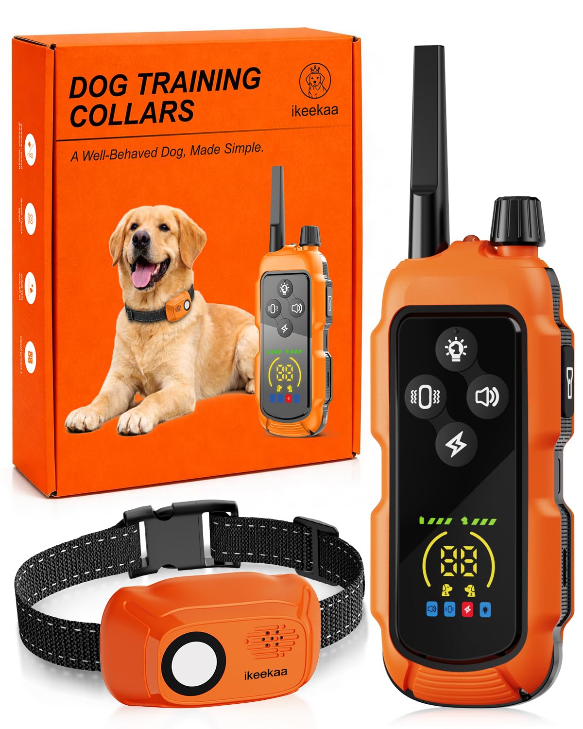 4000FT Waterproof Shock Collar Flashlight