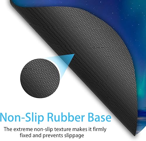 Miniatura 6 de Alfombrilla de mouse pequeña de 6 x 7 pulgadas, para bandeja de teclado de laptop, mouse inalámbrico, mouse para el hogar, oficina, viajes, con base