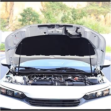 Compatible with Civic G8 G9 G10 G11 2006-2024 Car Heat Sound Insulation Cotton Front Hood Engine Firewall Cover Noise Deadenerfor Civic G11 22-24