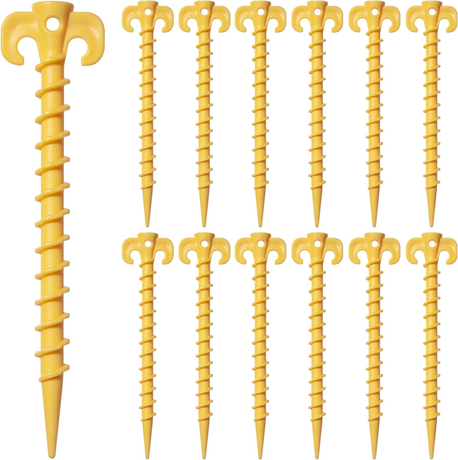 Stakes for Inflatables, Heavy Duty Tent Stakes (12)