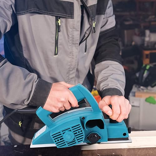 Miniatura 6 de Cepilladora de madera eléctrica de mano, 13000-16000RPM, herramienta de carpintería eléctrica, cepilladora de mano para carpintería