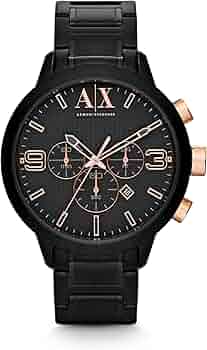 EMPORIO ARMANI メッシュベスト ブラック 50 Armani Exchange Banks AX1722 - Ditur