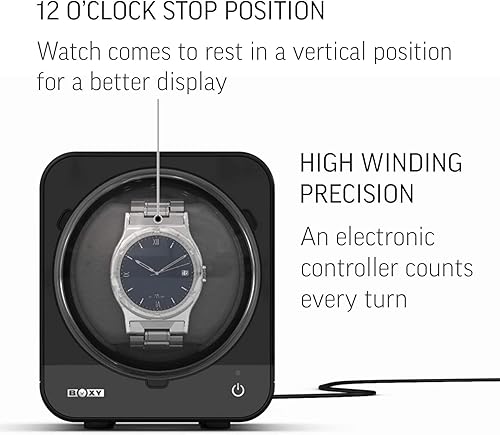 Miniatura 2 de Rebobinador de reloj para relojes automáticos en posición vertical (con adaptador de CA)