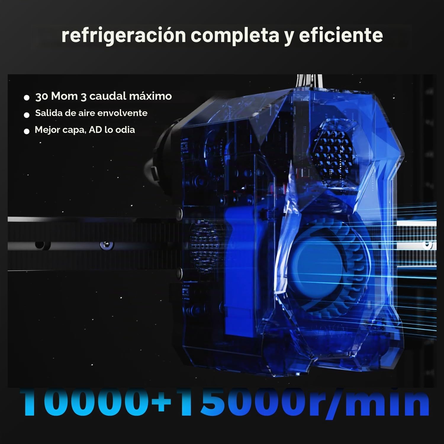 Impresora 3D Sovol SV08 Core-XY con cámara, impresión de Alta Velocidad de 700 mm/s con código Abierto Voron 2.4, 4 Motores Z Independientes, Control Remoto, tamaño de impresión 350 x 350 x 345 mm