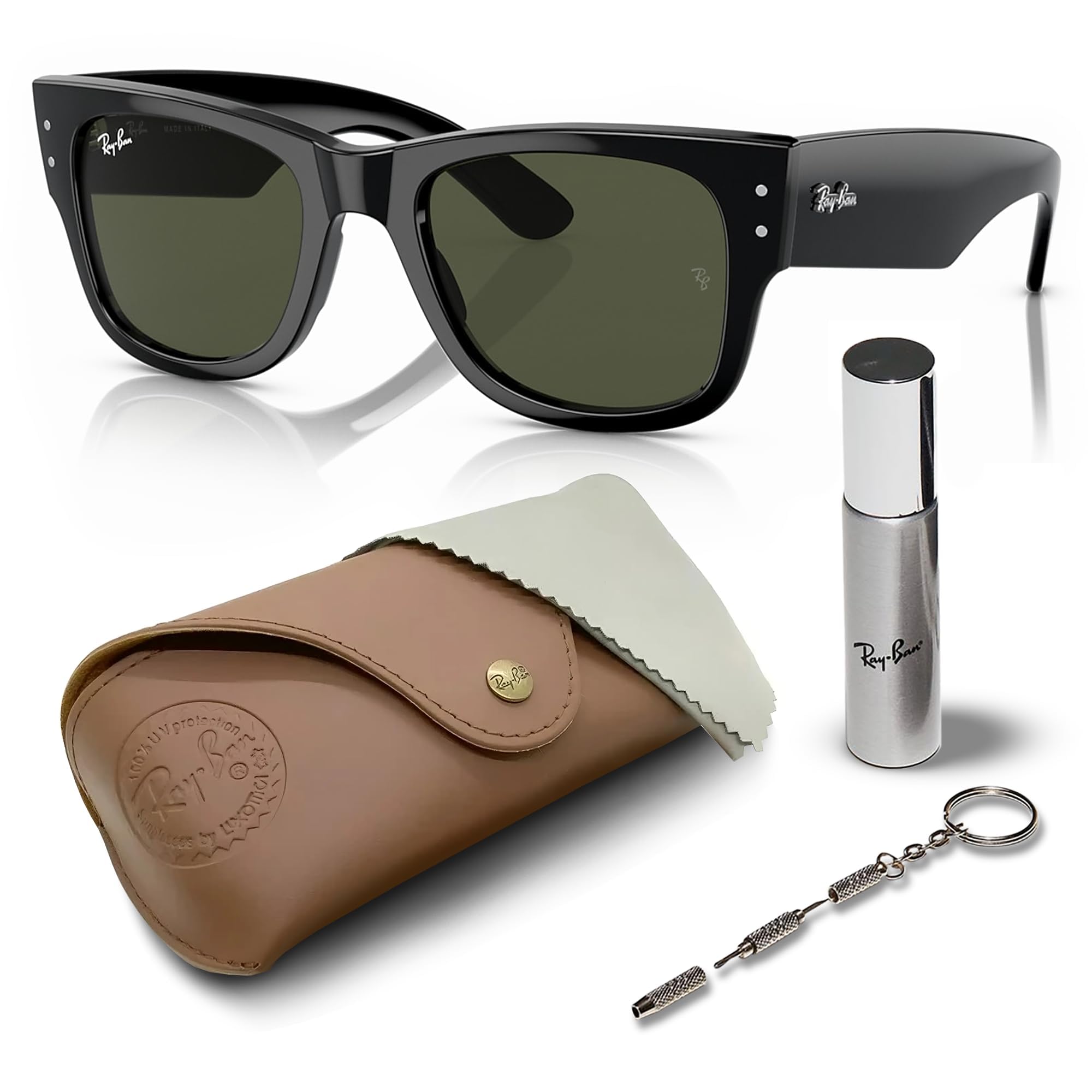 Ray-Ban WAYFARER® SQUARE サングラス クラブマスタースクエア偏光レイバン3916/正規販売店全国対応JR
