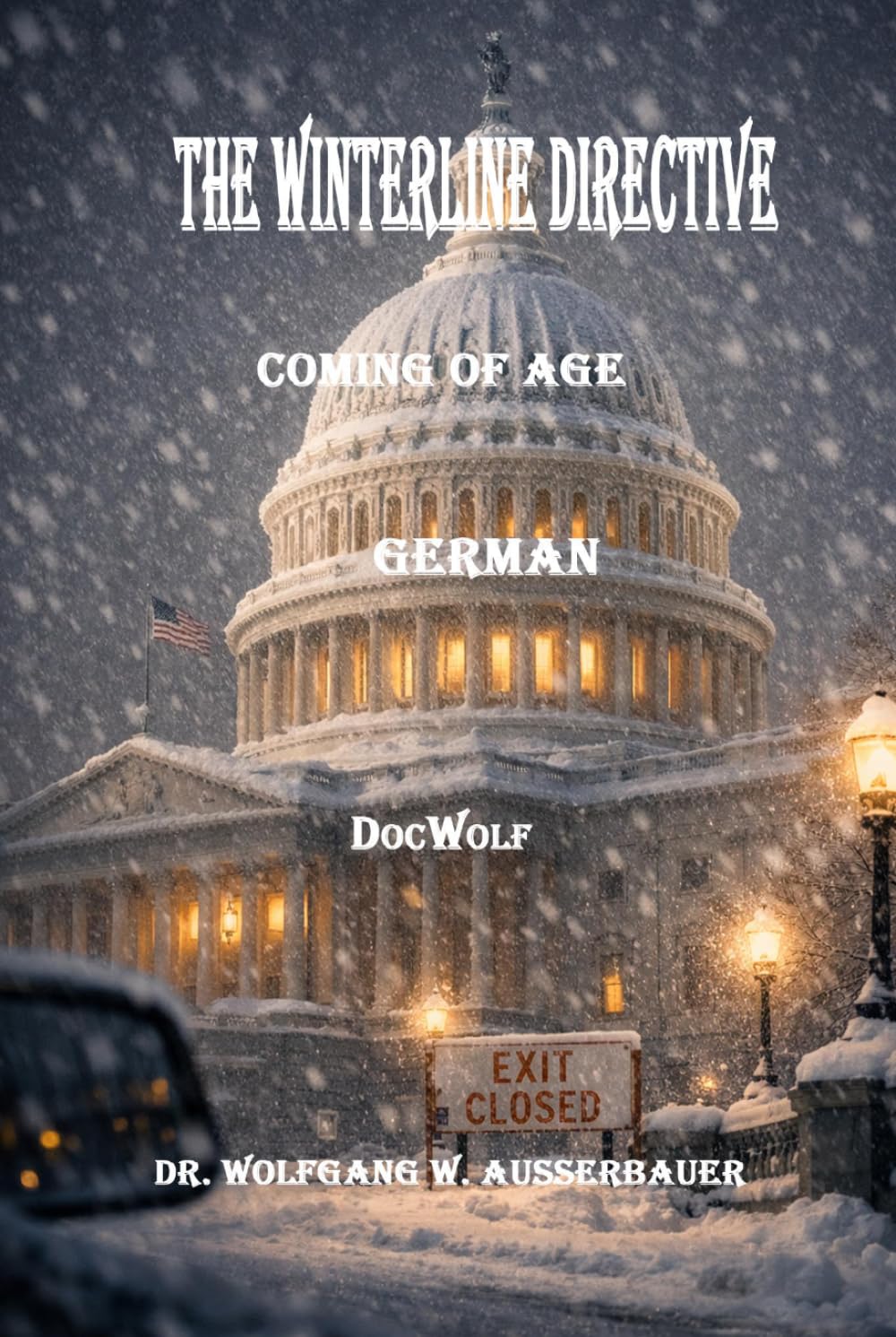 The Winterline Directive in German: Spy and Mystery Novel