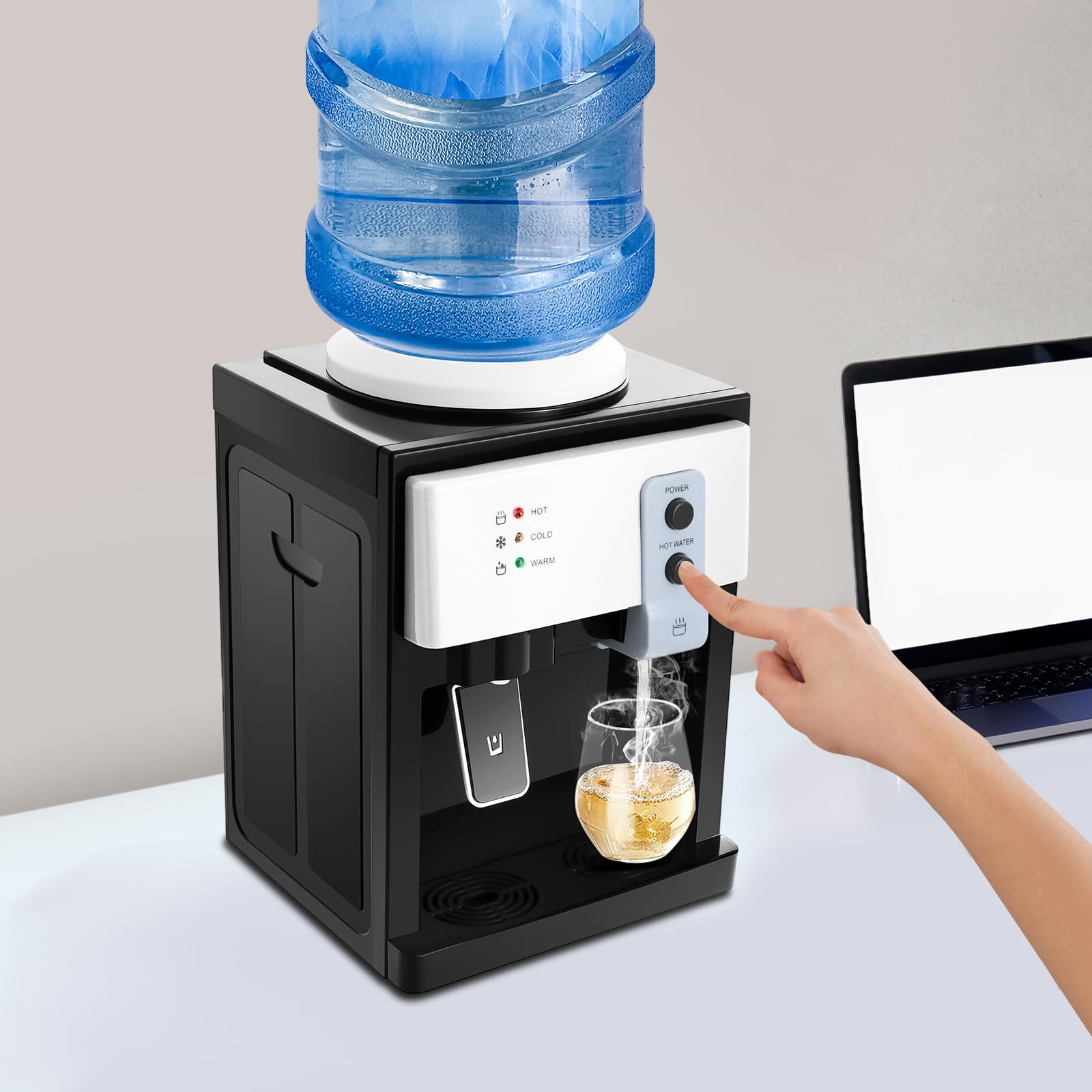 Dispenser di acqua elettrica da 575 W, macchina per bere calda e fredda