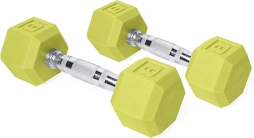 Miniatura 6 de CAP Barbell Color Coated Hex Dumbbell Set with Dumbbell Stand  Multiple Options