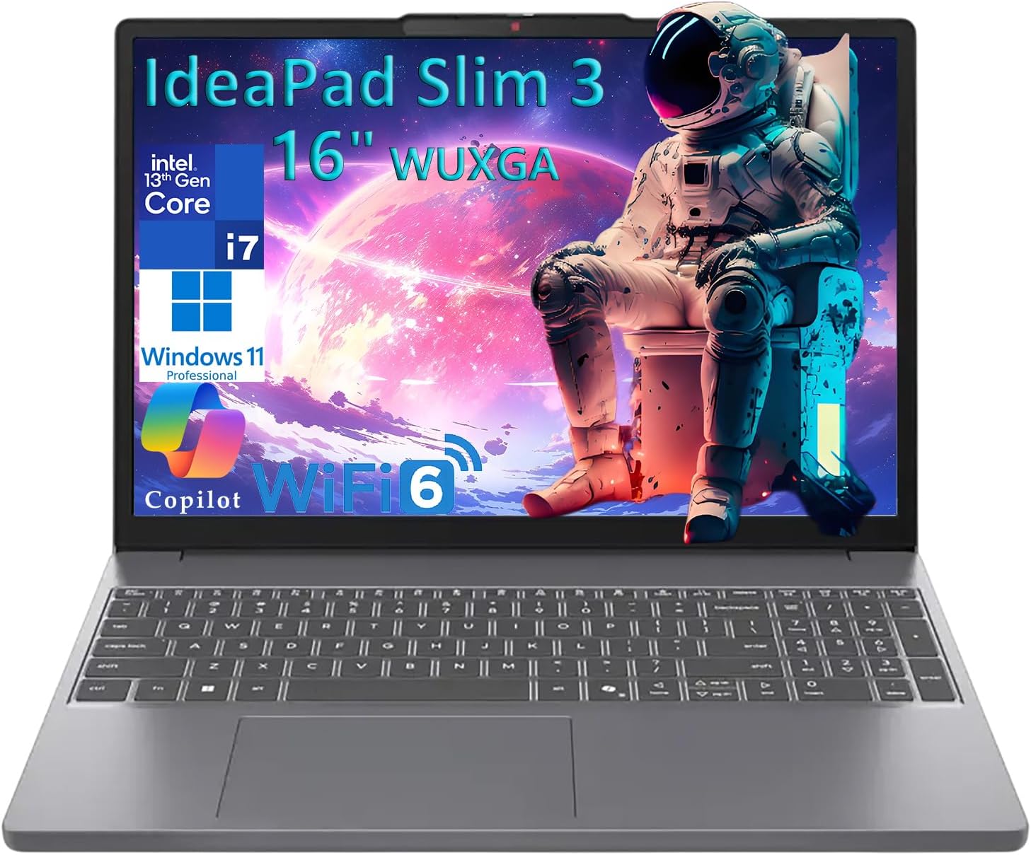 Lenovo Gaming Laptop Computer, IdeaPad Slim 3 for Home and Business, Intel 10-Co…