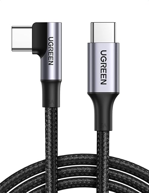 UGREEN USB C to USB C Cable 100W Fast Charger Data Transfer Lead Compatible with MacBook Pro/Air 2022 iPad Pro 2021, Galaxy S22 S21 Ultra, Pixel 6 5, HP Dell XPS (3M)