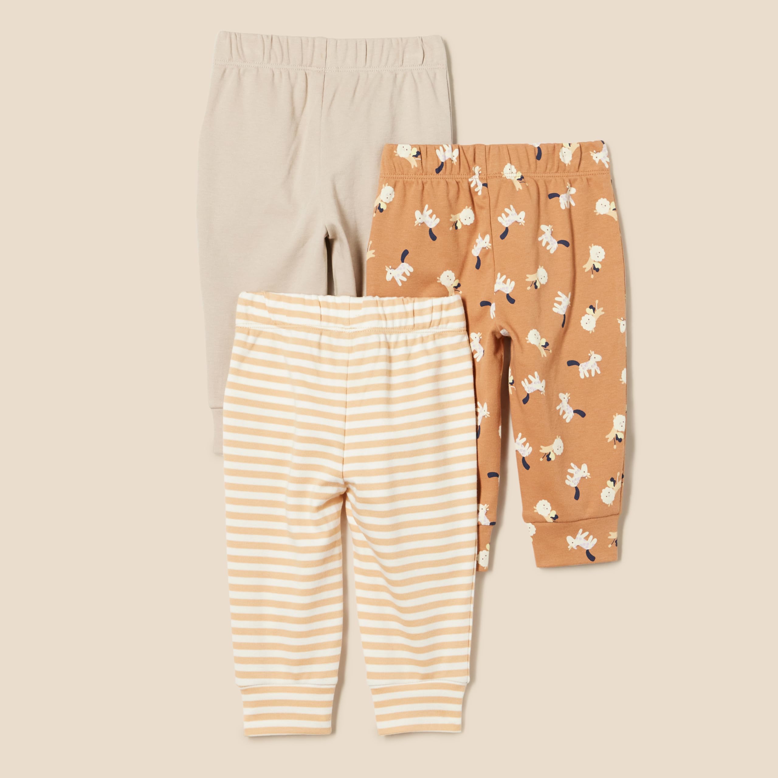 Amazon Essentials Pantaloni Senza Chiusura in Cotone Unisex Bimbi e Bambini, Confezioni Multiple