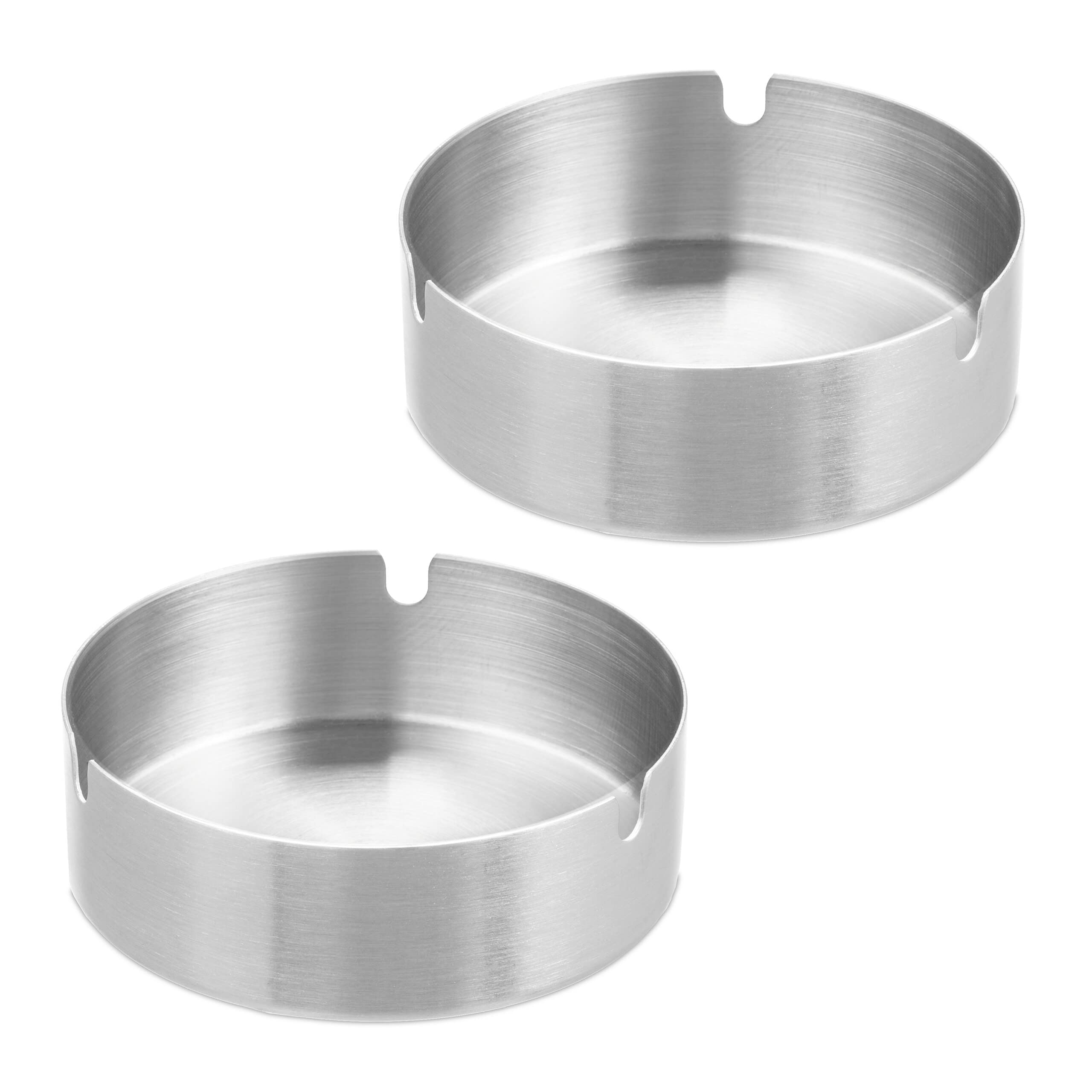 Cendrier extérieur pour terrasse et balcons en acier lot de 4