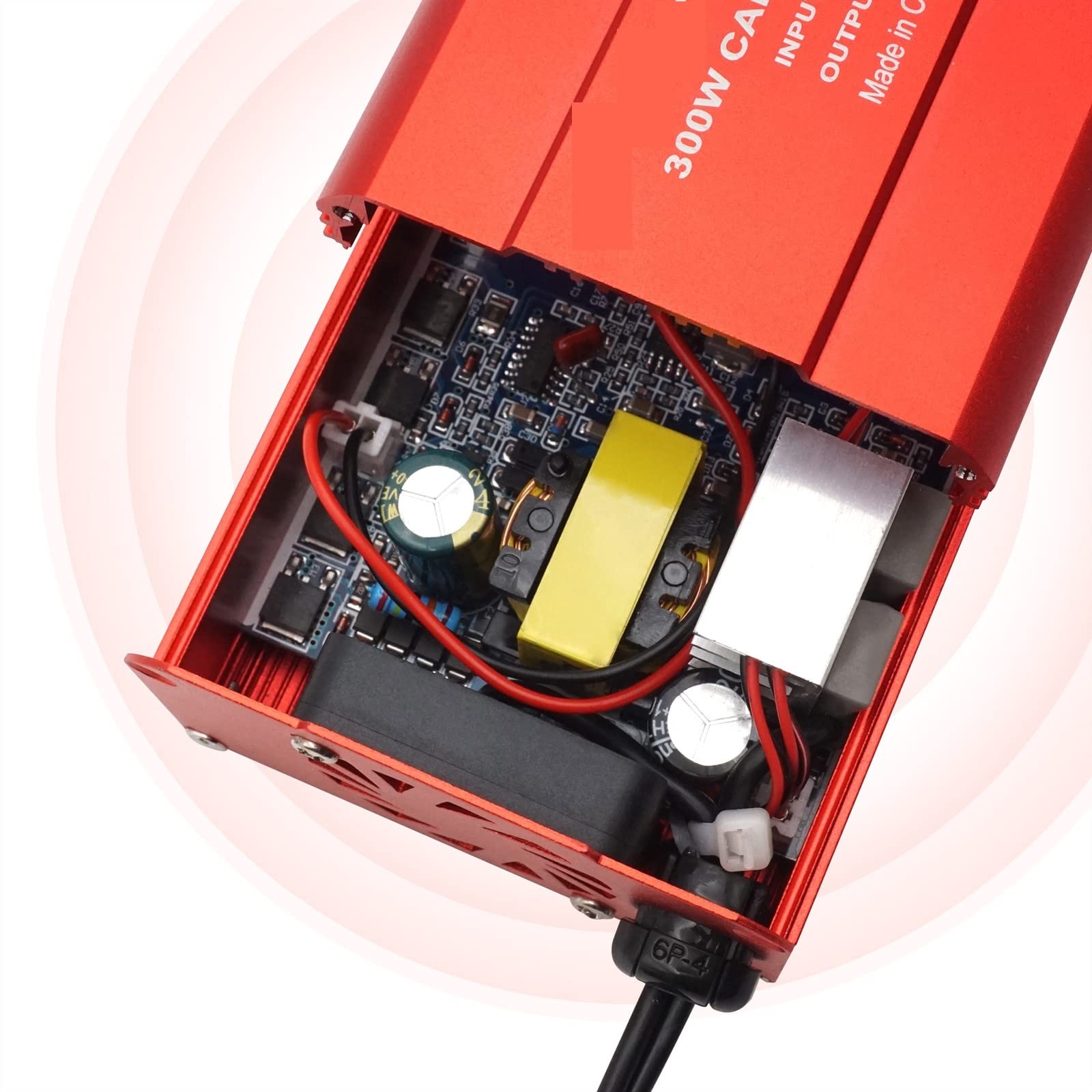 Falownik 300W/500W/1500W przetwornica napięcia DC 12V do 220 AC konwerter napięcia z 3.1A podwójny zasilacz samochodowy USB Auto Inversor(500W)