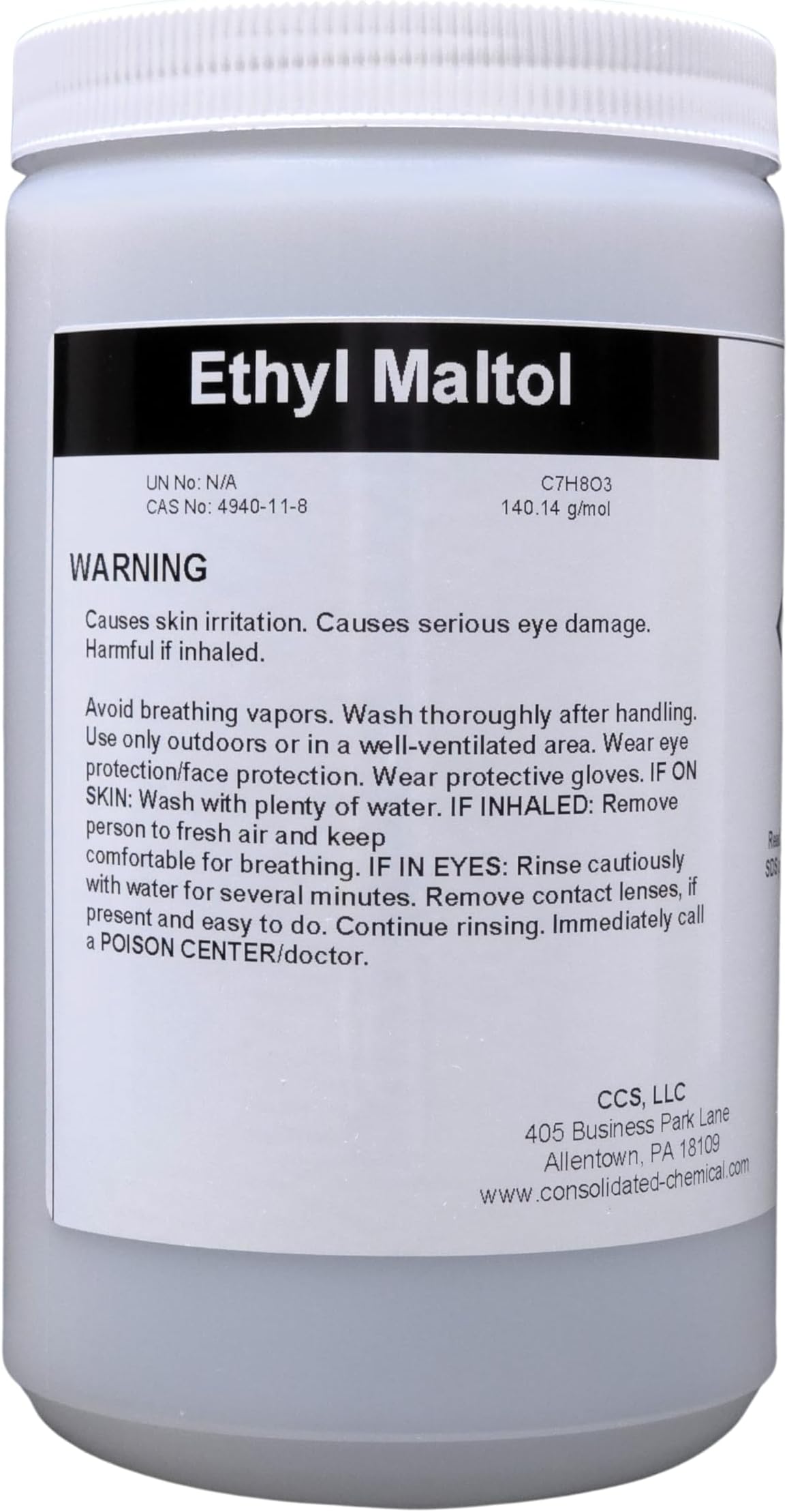 Ethyl Maltol 99% Pure Food Grade Powder - Premium Sweetener and Flavor Enhancer (250 GRAMS)