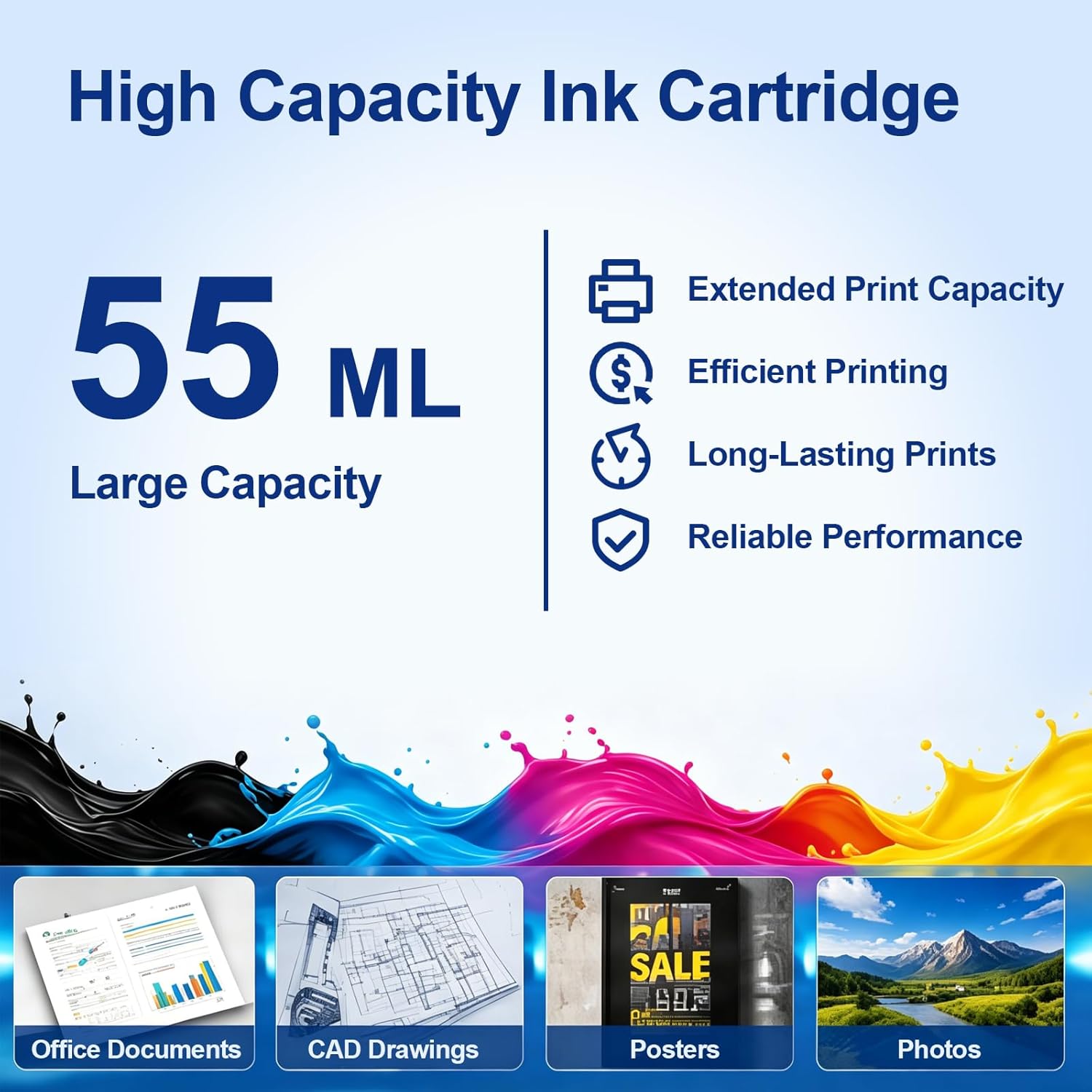 Remanufactured High Yield 770 T770 Ink Cartridges Set 10-Pack for SureColor P700 SC-P700 Printer Compatible with T770020 T770120 T770220 T770320 T770420 T770520 T770620 T770720 T770820 T770920
