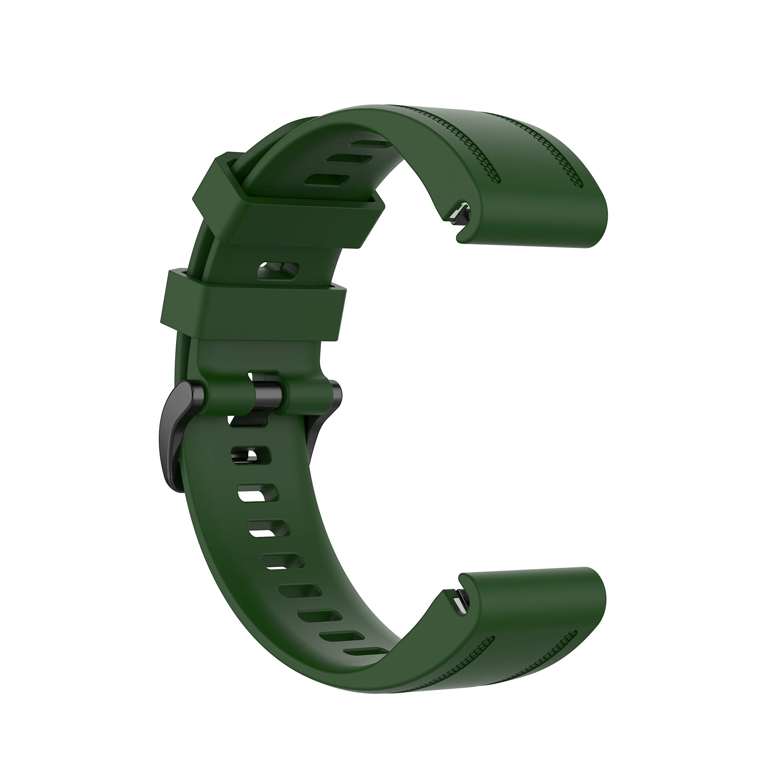AISPORTS 5-pak kompatybilny z Garmin Fenix 5S Plus pasek silikonowy dla kobiet mężczyzn, 20 mm pasek do zegarka, miękki sportowy pasek zastępczy do Garmin Fenix 7S/6S/6S Pro/5S/5S Plus/Instinct 2S