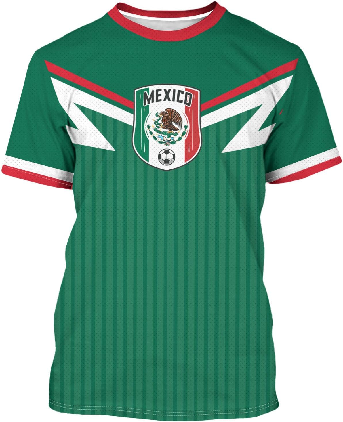 National Flag Soccer Jersey Football Training Apparel Outdoor T-Shirt Print Crewneck Fashion Short Sleeve for Men and Women