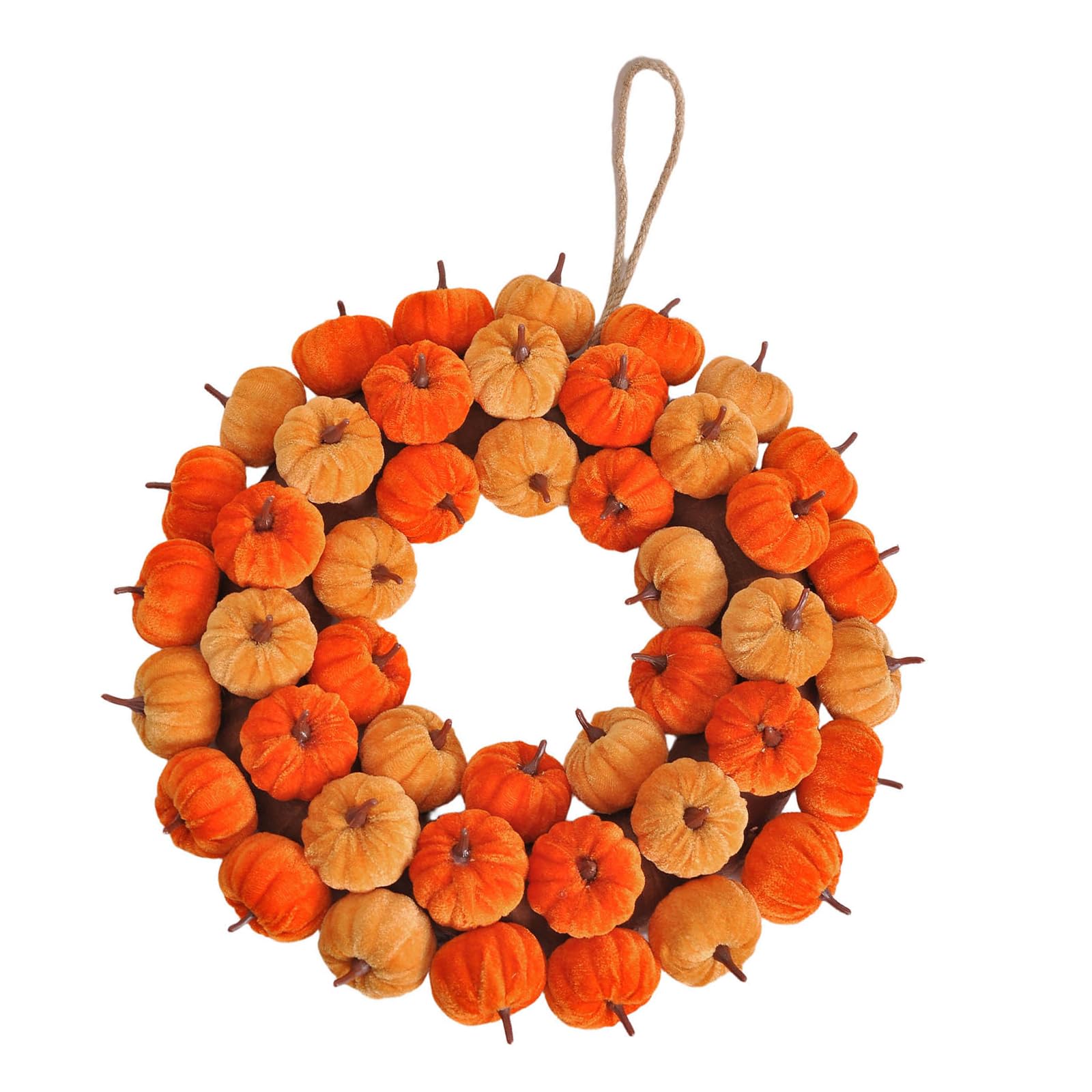 Vegetable Wreath Thanksgiving Garnishes Cloth Substance Artisanal Plan Direct Current Suspend Flexible for Home Fall Display Permanent Fabric Vegetable Wreath