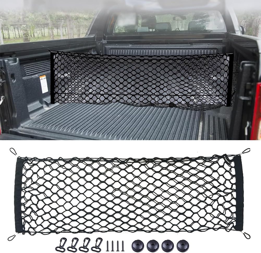 Cargo Organizer Storage Net SUV Trunk Bed Net Automotive Accessories 3 Pocket