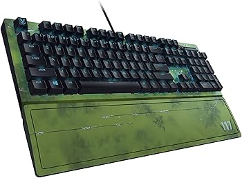 Razer Halo Blackwidow USキー メカニカルキーボード Amazon.com: Razer BlackWidow V3 (Halo Infinite Edition