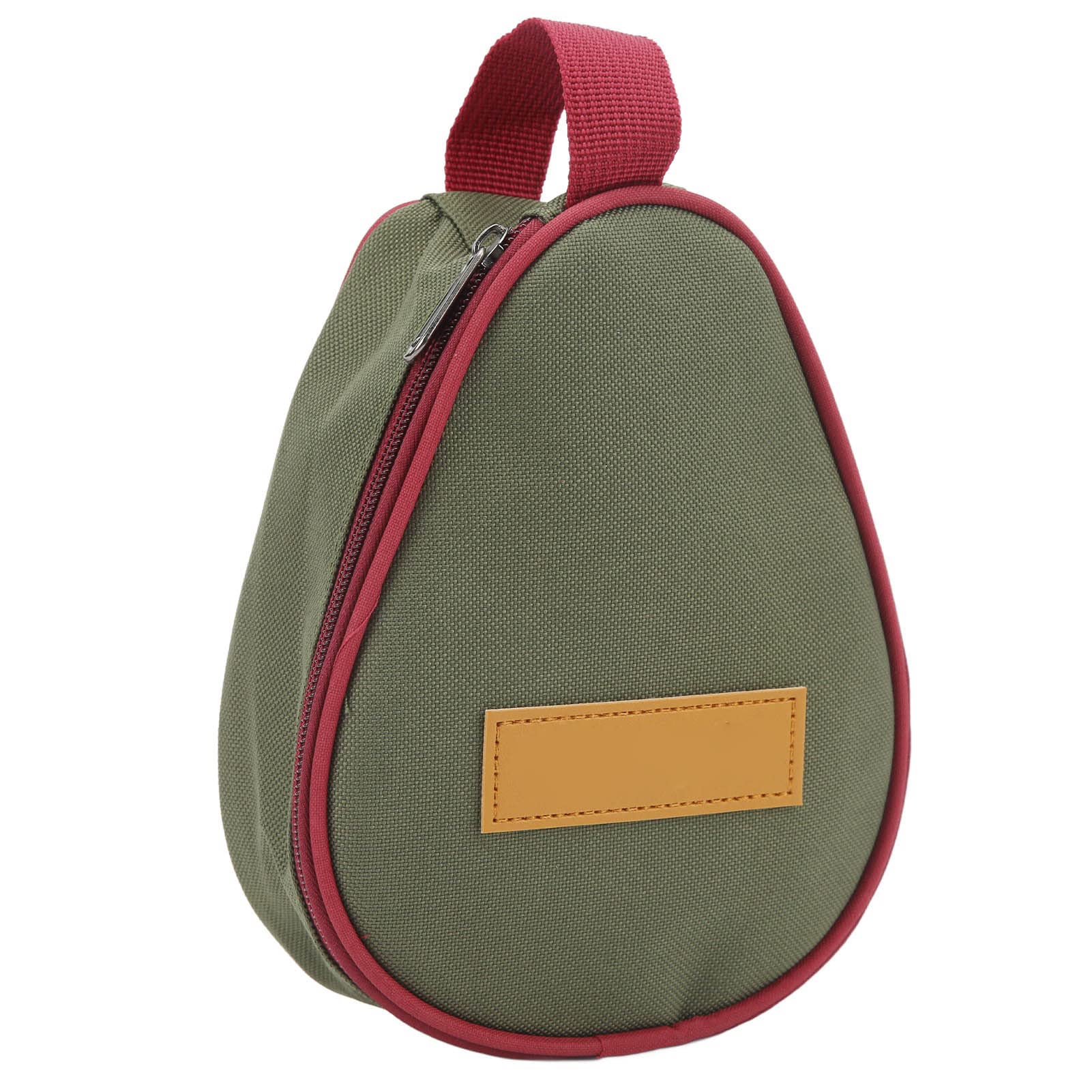 Camping Skillet Bag ZipperDesign Skillet Storage Bag Camping Cookware Bag Outdoor Picnic Travel Cooking Utensils Organizer (Green)