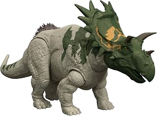 マテル ジュラシックワールド(JURASSIC WORLD) 可动手办 吼叫！脊棘龙 儿童恐龙玩具 全长:约28.7厘米 4岁以上 绿色 JGB89