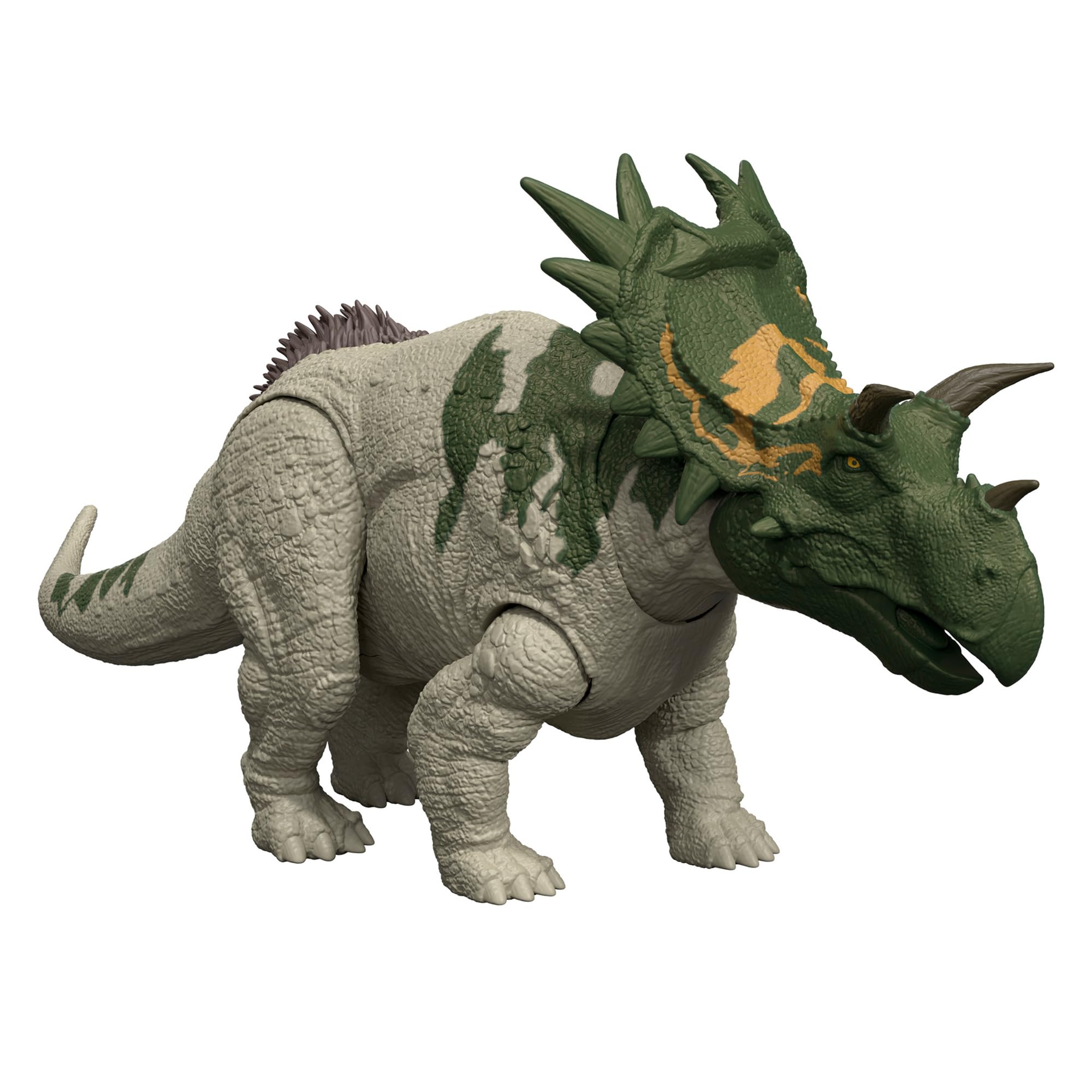 マテル ジュラシックワールド(JURASSIC WORLD) アクションフィギュア ほえる！スピクリペウス 子供向けフィギュア 恐竜 おもちゃ 全長:約28.7cm 4歳から グリーン JGB89