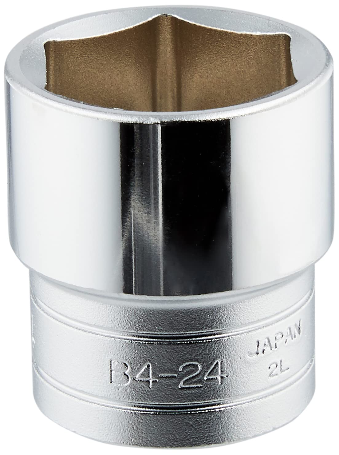 Kyoto Tool (KTC) Socket Hex B424, Opposite Side Dimensions