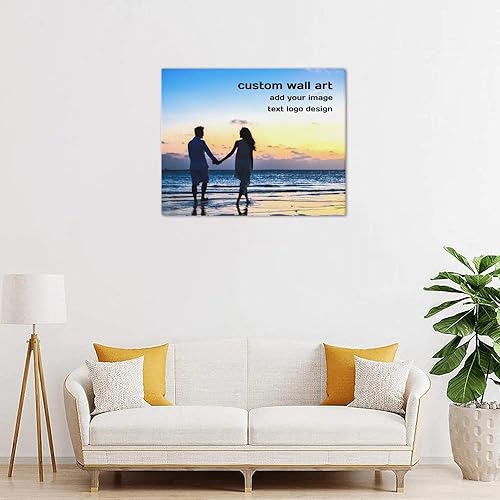 Miniatura 4 de Impresiones en lienzo personalizadas con tus fotos Póster de arte de pared personalizado, regalos de fotos, lienzo enmarcado, arte fotográfico para