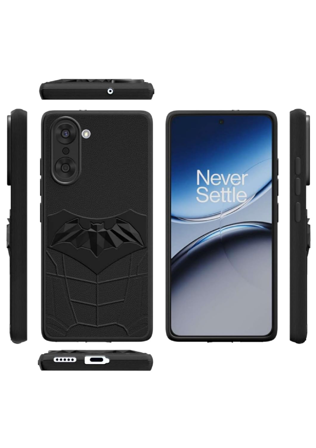 Amazon Brand - Solimo Back Cover for OnePlus Nord CE5 5G | 3D Silicon with Cloth | Shockproof | Stylish Bumper Case (Black) offers donot miss 3 Amazon Brand - Solimo Back Cover for OnePlus Nord CE5 5G | 3D Silicon with Cloth | Shockproof | Stylish Bumper Case (Black) offers donot miss