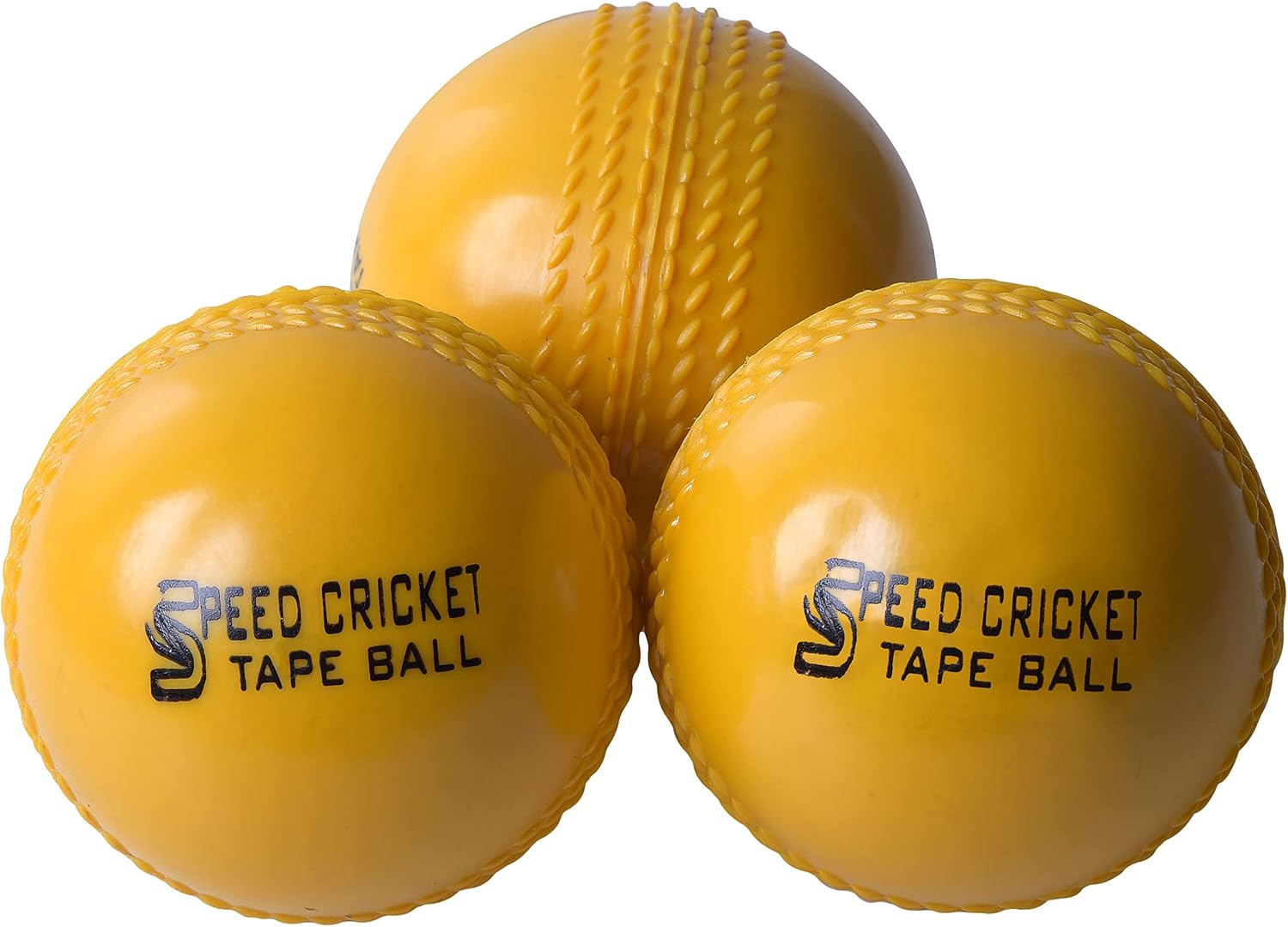 ADS SPORTS Wind Cricket Ball for Training & Coaching & Practice 3 Balls (Yellow) - Image 3