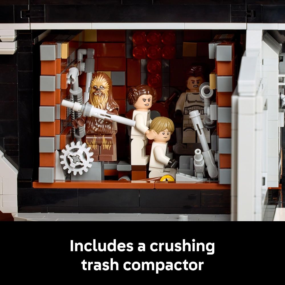 LEGO Star Wars Death Star Building Set for Adults, Ages 18+ - Collectible & Room Decor for Office, Bedroom, or Book Shelf - Fun Activity for Men, Women, & Movie Fans - Gift Idea for Birthdays - 75419
