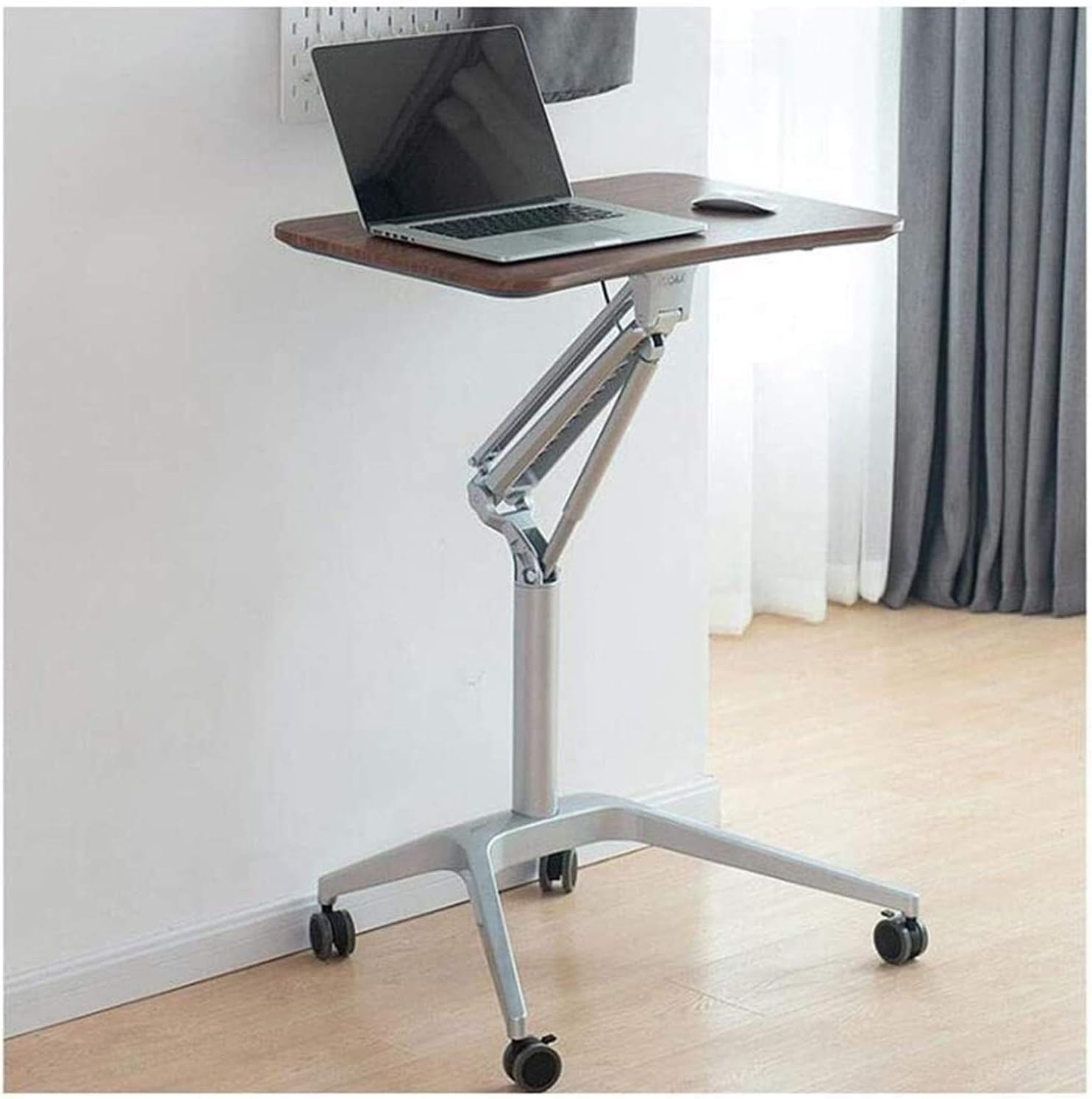 WANGLX Side Table Tray Table for Bed or Chair, Lazy Bedside