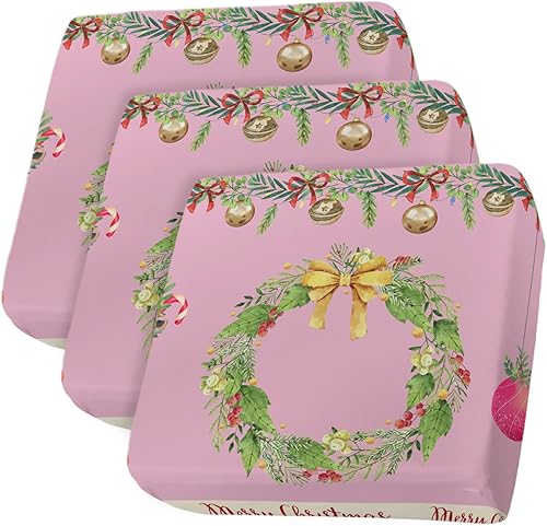 Miniatura 8 de Fundas de cojín para sofá con diseño de copos de nieve de Navidad, color gris, funda elástica para sofá con parte inferior elástica, fundas de sofá